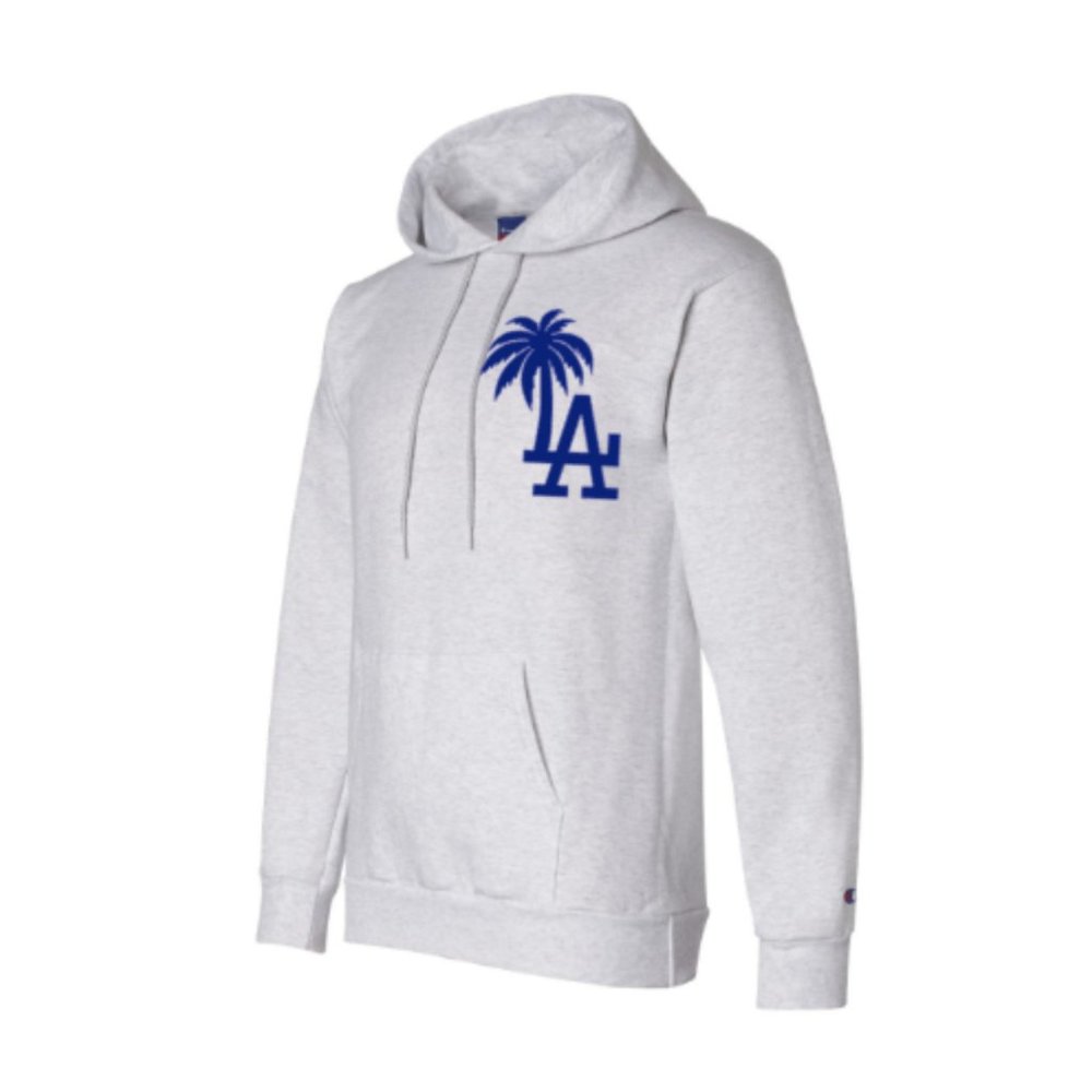 L.A. Beach Palm Tree Life Hoodie Sweater/ Champion